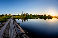 Село Погост и река Гусь