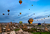 Gioreme: morning takeoff