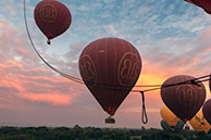 Balloons are taking off
