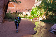 Irina at Escalante canyon