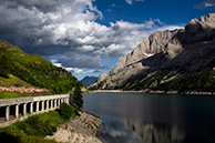 Fedaia lake