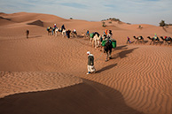 A way in dunes
