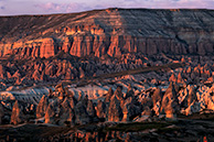 Gioreme Red Valley cliffs