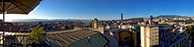 Geneve pano from the roof of BelEsperance hotel