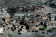 Atlas mountain village