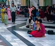 Shwedagon in the evening