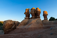 Sunrise arch, Escalante