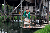 At Inle lake