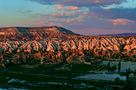 Gioreme Red and Pink valley
