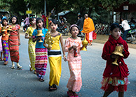 Myanmar, Bagan celebration
