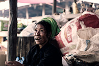 At Inle market