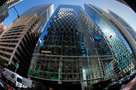 SalesForce building in San Francisco downtown