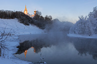 Парение реки в Бужарово