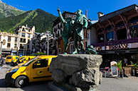 Chamonix, early climbers: Saussure