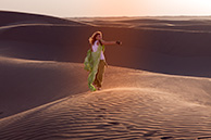 Olga in Sahara