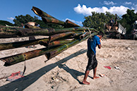 Mandalay cargo beach