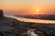 Озеро Тишь на рассвете