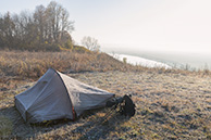 Стоянка над озером Тишь