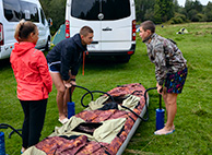 Старт на Большой Коше