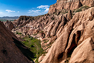 Red valley besides of Gioreme