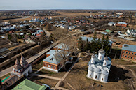 Суздаль с Ризположенской колокольни