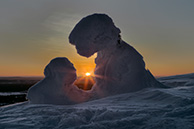 Зимний рассвет на Valtavaara