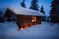 Вечер в Riisitunturi