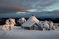 Домик на Sallatunturi