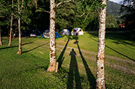 Camping Miage: Alp-industriya court