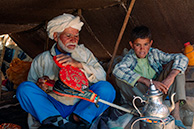 Abdula in Nomads settlement