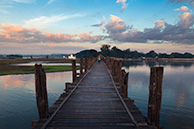 U-Bein in the morning