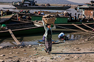 Mandalay cargo beach