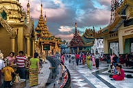 Shwedagon in the evening