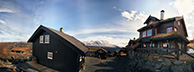 Oppdal cottages pano