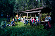 У лесничего на экологической тропе