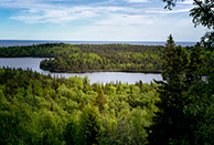 Вид на Анзер из Голгофского скита