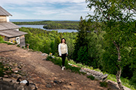 Оксана на Анзере, скит Голгофа