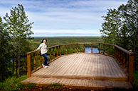 Оксана на Секирной горе