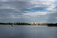 Соловецкий монастырь с Белого моря