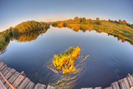 Мост через реку Гусь