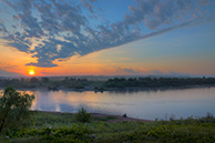 Рассвет в Тарусе