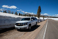 Bryce platau in April