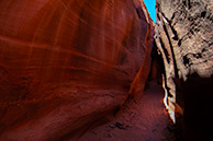 Spoky slot canyon