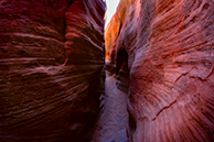 Spoky slot canyon