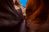 Spoky slot canyon