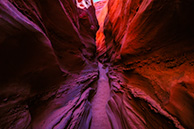 Spoky slot canyon