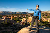 Escalante, at Sunrise arch