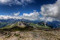 Col Des Fours view