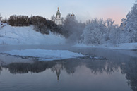 Парение реки в Бужарово