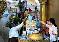 Bathing the Buddha